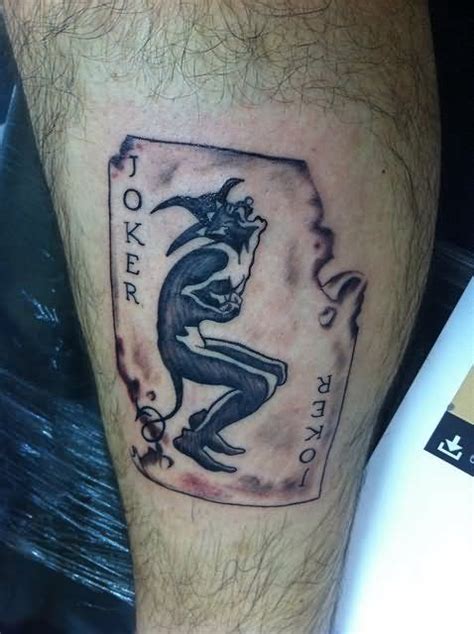 joker card tattoo meaning